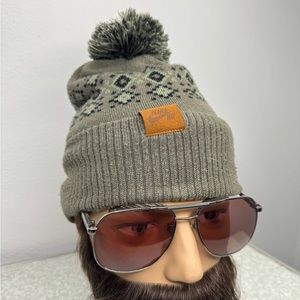 Nike SB Pom Pom Utility Green Beanie